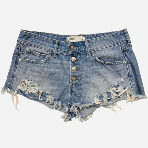 Abercrombie & Fitch Pants - Abercrombie Fitch Distressed Denim Shorts